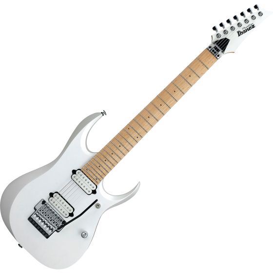 Ibanez RGD Prestige RGD3127PWF 7 String Electric Guitar Pearl White Flat sku number RGD3127PWF