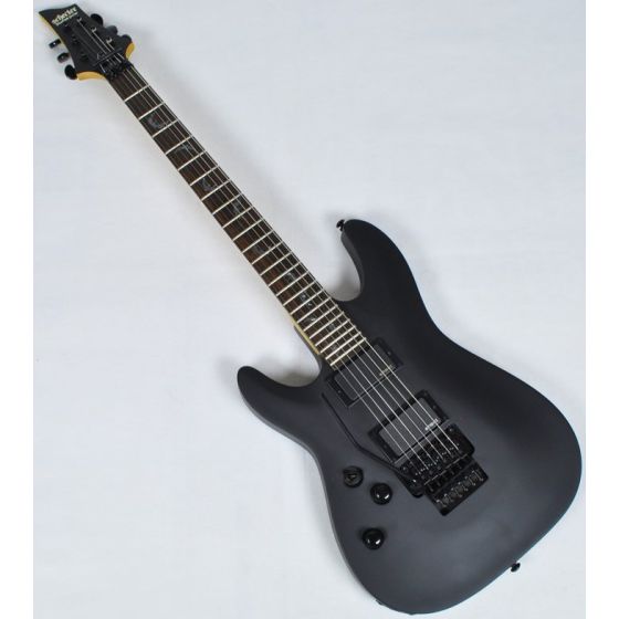 Schecter Damien-6 FR Left Handed Electric Guitar Satin Black sku number SCHECTER1608