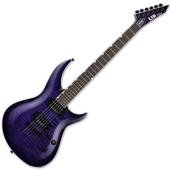 ESP LTD H3-1000 Electric Guitar See Thru Purple Sunburst sku number LH31000FMSTPSB