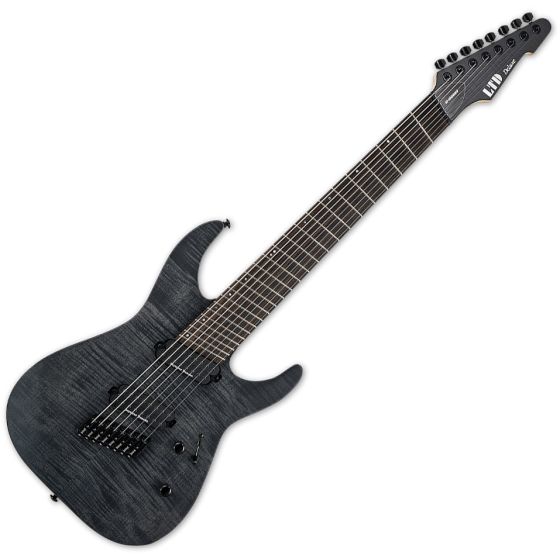 ESP LTD M-1008 Multi-Scale Electric Guitar See Thru Black sku number LM1008MSSTBLKS