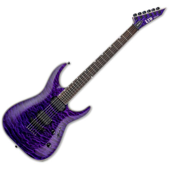 ESP LTD MH-1000NT Electric Guitar See Thru Purple sku number LMH1000NTQMSTP