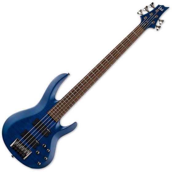 ESP LTD B-205FM Electric Bass See Thru Blue sku number LB205FMSTB
