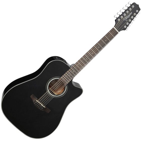 Takamine GD30CE-12BLK 12 String Acoustic Electric Guitar Black B-Stock sku number TAKGD30CE12BLK-B