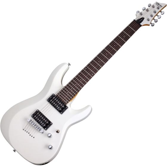 Schecter C-7 Deluxe Electric Guitar Satin White sku number SCHECTER438