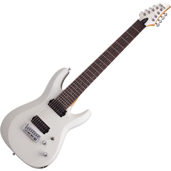 Schecter C-8 Deluxe Electric Guitar Satin White sku number SCHECTER441