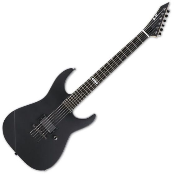 ESP E-II M-I NT BLKS Neck-Thru Black Satin Electric Guitar sku number EIIMITHRUNTBLKS