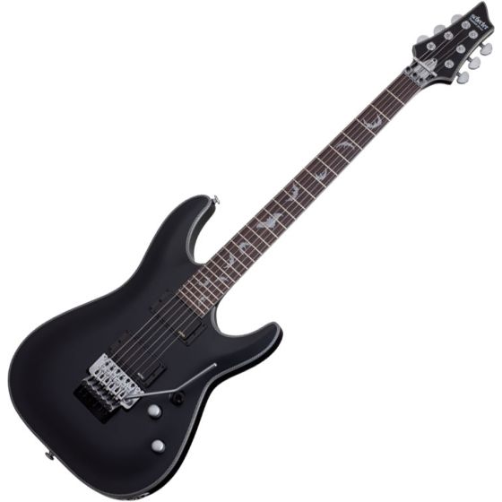 Schecter Damien Platinum-6 FR Electric Guitar Satin Black sku number SCHECTER1183