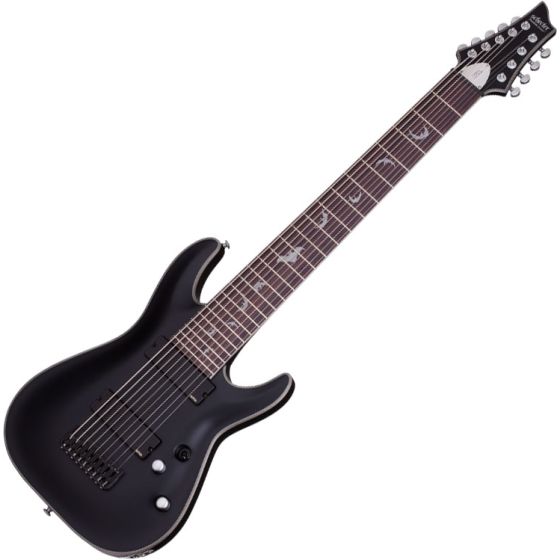 Schecter Damien Platinum-9 Electric Guitar Satin Black sku number SCHECTER1193