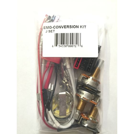 EMG J Kit Solderless Conversion Wiring Pickup Set sku number 3338