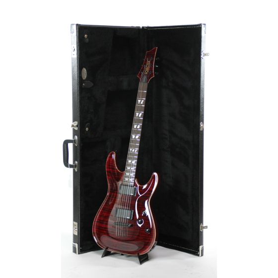 Schecter USA Custom Hollywood Classic Black Cherry Electric Guitar sku number 6S14-07017