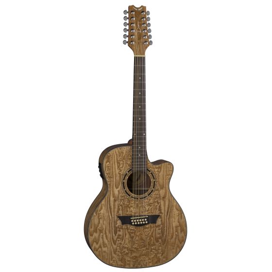 Dean Exotica Quilt Ash Acoustic Electric Guitar 12 String GN EQA12 GN sku number EQA12 GN