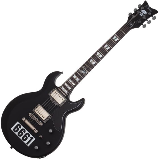 Schecter Signature Zacky Vengeance 6661 Electric Guitar in Satin Black Finish sku number SCHECTER207