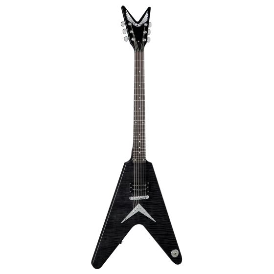 Dean Karl Sanders - The Black V - Trans Black Electric Guitar KS V TBK sku number KS V TBK