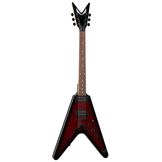 Dean VX Flame Top Trans Red Electric Guitar VX FM TRD sku number VX FM TRD