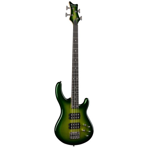 Dean Edge 3 Electric Green Metallic Burst Bass Guitar E3 EGMB sku number E3 EGMB