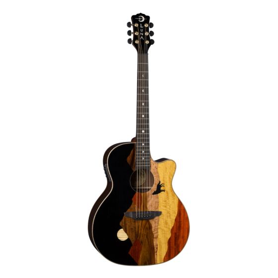 Luna Vista Wolf Tropical Wood Acoustic Electric Guitar VISTA WOLF sku number VISTA WOLF