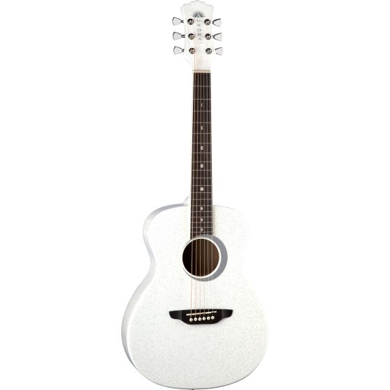 Luna Aurora Borealis 3/4 Acoustic Guitar White AR BOR WHT sku number AR BOR WHT