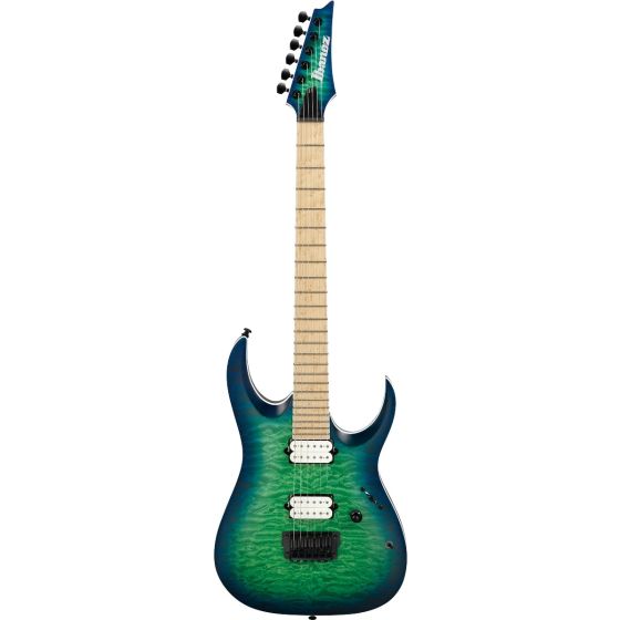 Ibanez RGA Iron Label RGAIX6MQM SRB Surreal Blue Burst Electric Guitar sku number RGAIX6MQMSRB