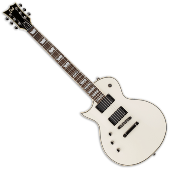 ESP LTD EC-401 Left-Handed Electric Guitar Olympic White B Stock sku number LEC401OWLH.B