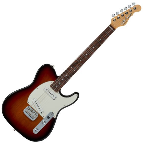 G&L ASAT Special USA Fullerton Deluxe in 3 Tone Sunburst sku number FD-ASTSP-3TS-CR