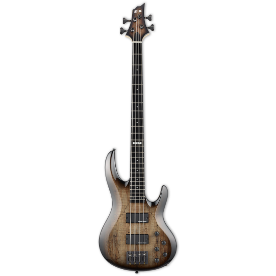 ESP E-II BTL-4 String Bass Guitar in Black Natural Burst sku number EIIBTL4BLKNB