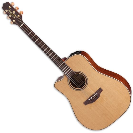 Takamine P3DC Left Handed Acoustic Guitar in Natural Satin Finish sku number TAKP3DCLH