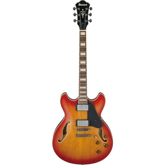Ibanez ASV73 VAL ASV Artcore Vintage Amber Burst Low Gloss Hollow Semi-Body Electric Guitar sku number ASV73VAL