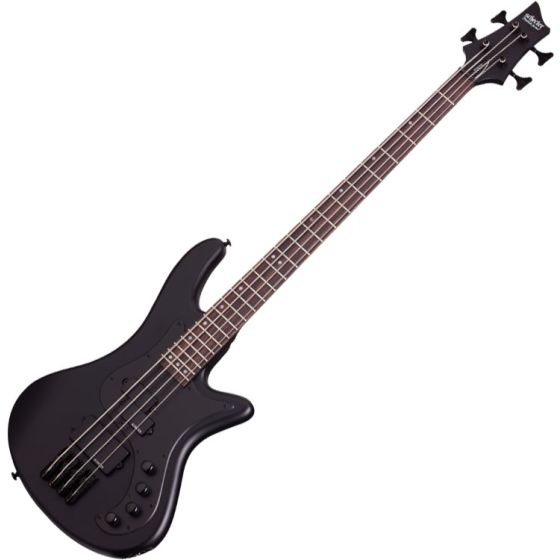 Schecter Stiletto Stealth-4 Electric Bass Satin Black sku number SCHECTER2522