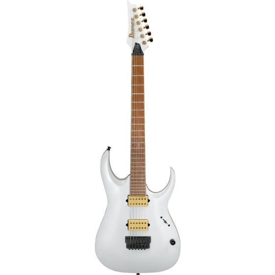 Ibanez Jake Bowen Signature JBM10FX PWM Pearl White Matte Electric Guitar sku number JBM10FXPWM