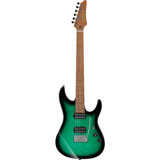 Ibanez Marco Sfogli Signature MSM100 FGB Fabula Green Burst Electric Guitar w/Case sku number MSM100FGB