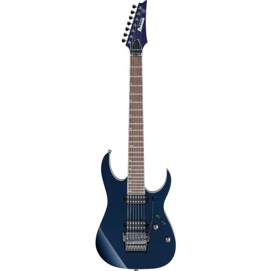 Ibanez RG2027XL DTB RG Prestige 7 String 27" scale Dark Tide Blue Electric Guitar w/Case sku number RG2027XLDTB