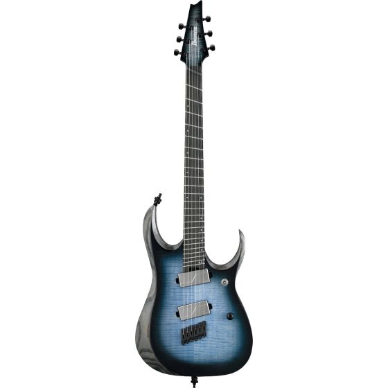 Ibanez RGD61ALMS CLL RGD Axion Label Multi Scale 6 String Cerulean Blue Burst Low Gloss Electric Guitar sku number RGD61ALMSCLL