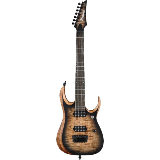 Ibanez RGD71AL ANB RGD Axion Label 7 String Antique Brown Stained Burst Electric Guitar sku number RGD71ALANB