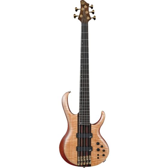 Ibanez BTB1905 Premium 5 String Florid Natural Low Gloss Bass Guitar sku number BTB1905FNL