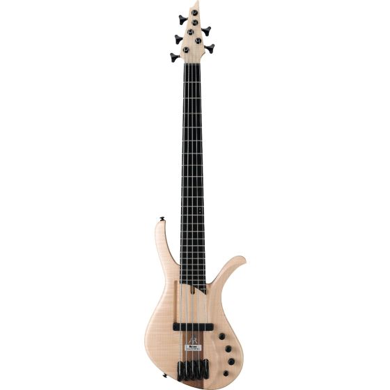 Ibanez AFR5FMP 5 String Natural Flat Bass Guitar sku number AFR5FMPNTF