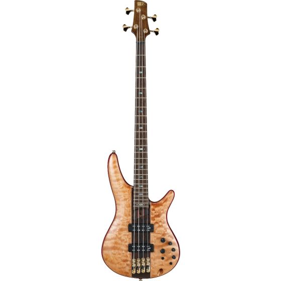 Ibanez SR Premium SR2400 4 String Florid Natural Low Gloss Bass Guitar sku number SR2400FNL