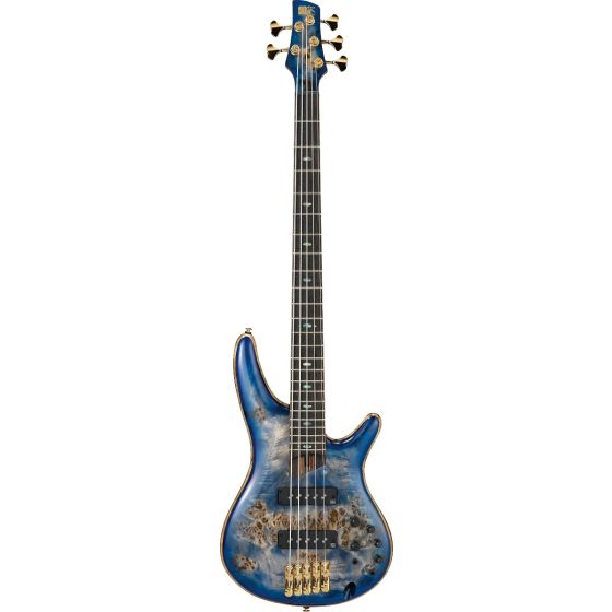 Ibanez SR Premium SR2605 5 String Cerulean Blue Burst Bass Guitar sku number SR2605CBB