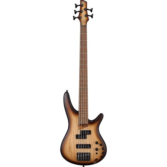 Ibanez SR Standard SR655E 5 String Natural Flat Bass Guitar sku number SR655ENNF