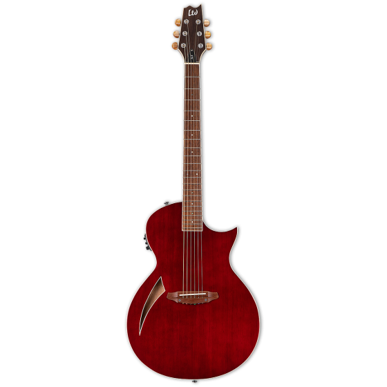 ESP LTD TL-6 Thinline Wine Red Electric Guitar sku number LTL6WR