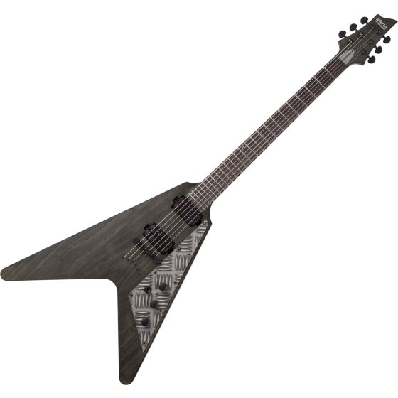 Schecter V-1 Apocalypse Electric Guitar in Rusty Grey sku number SCHECTER1298