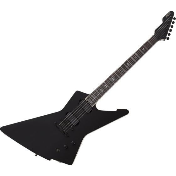 Schecter E-1 SLS Elite Evil Twin Electric Guitar in Satin Black sku number SCHECTER1343