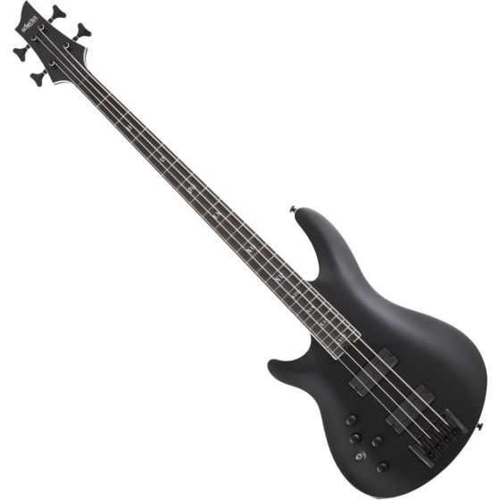Schecter SLS ELITE-4 Evil Twin Left Hand Electric Bass in Satin Black sku number SCHECTER1396