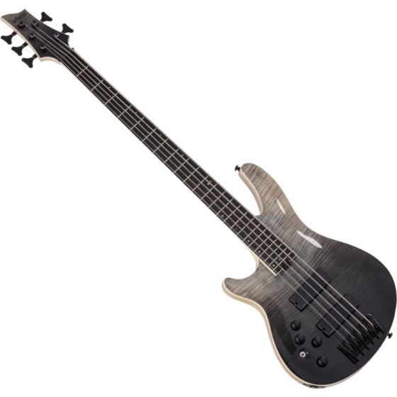 Schecter SLS ELITE-5 Left Hand Electric Bass in Black Fade Burst sku number SCHECTER1399