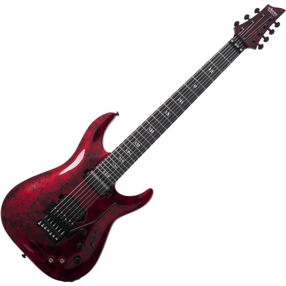 Schecter C-7 FR-S Apocalypse Electric Guitar in Red Reign sku number SCHECTER3058