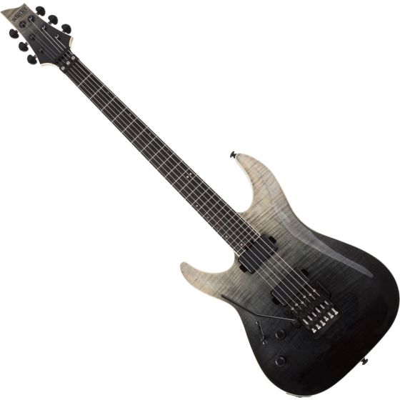 Schecter C-1 FR SLS Elite Left Hand Electric Guitar in Black Fade Burst sku number SCHECTER1361