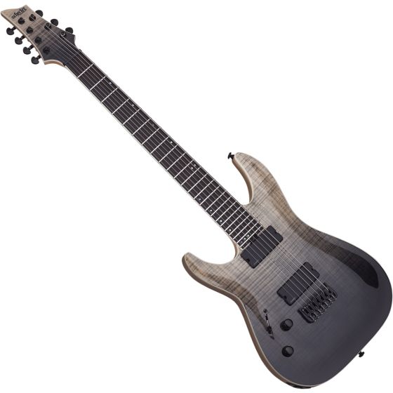 Schecter C-7 SLS Elite Left Hand Electric Guitar in Black Fade Burst sku number SCHECTER1362