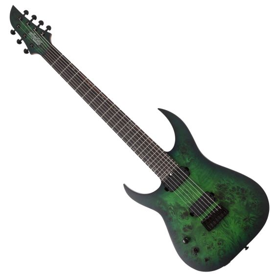 Schecter MK-7 MK-III Keith Merrow Standard Left Handed Guitar Toxic Smoke Green sku number SCHECTER833