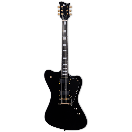ESP LTD SPARROWHAWK Bill Kelliher Mastodon Black Electric Guitar w/Case sku number LSPARROWHAWKBLK
