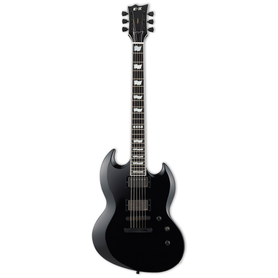 ESP E-II Viper Black Electric Guitar w/Case sku number EIIVIPERBLK