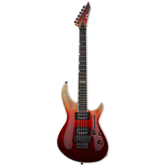 ESP E-II Horizon-III FR Black Cherry Fade Electric Guitar w/Case sku number EIIHOR3FMFRBCHFD